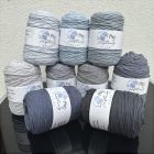 012 Achátszürke - Akril fonal 400 gramm