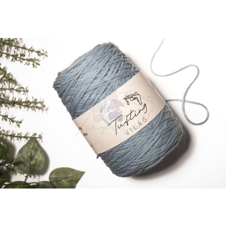 058 - Enamel blue acryl yarn 400 grams