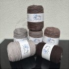 076 - Dolphin Gray acryl yarn 400 grams