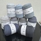 079 - Greyish Blue acryl yarn 400 grams