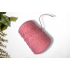 07 - Rózsaszín gyapjú fonal 500 gramm