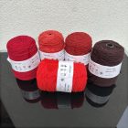 082 - Dark brown acryl yarn 400 grams