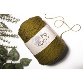 084 - Olive acryl yarn 400 grams