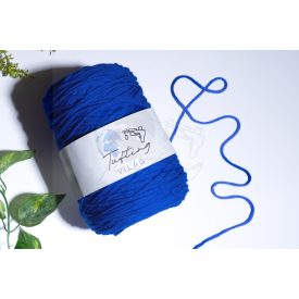 090 - Dark vivid blue acryl yarn 400 grams