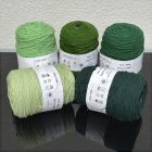 091 - Bay green acryl yarn 400 grams