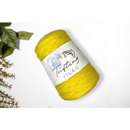 17 - Citromsárga gyapjú fonal 500 gramm