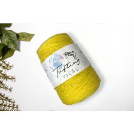 18 - Pasztell Citromsárga gyapjú fonal 500 gramm