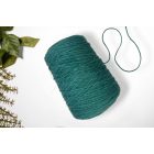 23 - Borostyánzöld gyapjú fonal 500 gramm