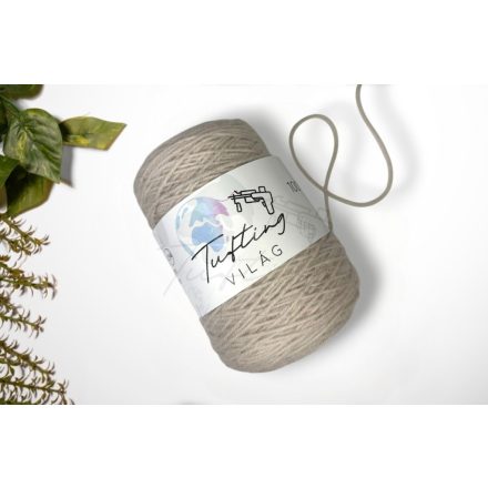 34 - Márványfehér gyapjú fonal 500 gramm