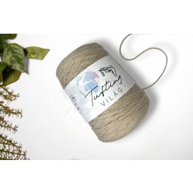 36 - Bézs gyapjú fonal 500 gramm