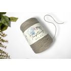 48 - Szürkésbarna gyapjú fonal 500 gramm