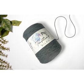 50 - Sötétszürke gyapjú fonal 500 gramm