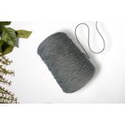 50 - Sötétszürke gyapjú fonal 500 gramm