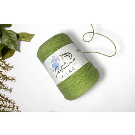 51 - Aleoverazöld gyapjú fonal 500 gramm