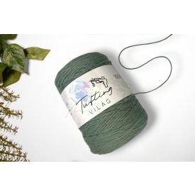 53 - Olivazöld gyapjú fonal 500 gramm