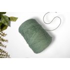 53 - Olivazöld gyapjú fonal 500 gramm