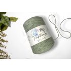 55 - Pasztell zöld gyapjú fonal 500 gramm