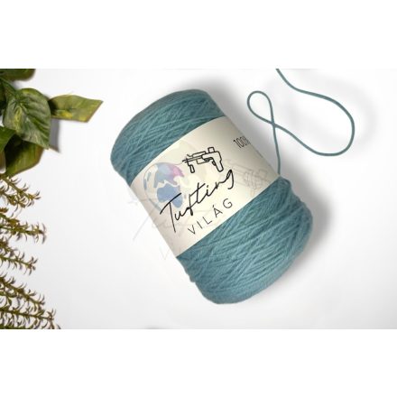 58 - Lagúnakék gyapjú fonal 500 gramm