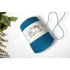 60 - Kék gyapjú fonal 500 gramm