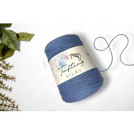 63 - Áfonyakék gyapjú fonal 500 gramm