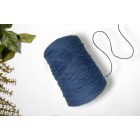 64 - Szilvakék gyapjú fonal 500 gramm