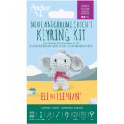 Eli, az elefánt - mini amigurumi kulcstartó készlet