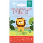 Levi, az oroszlán - mini amigurumi kulcstartó készlet