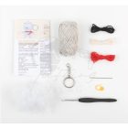 Hank, a viziló - mini amigurumi kulcstartó készlet