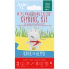 Hank, a viziló - mini amigurumi kulcstartó készlet