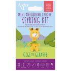 Gigi, a zsiráf - mini amigurumi kulcstartó készlet