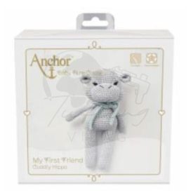 Cuddly Hippo - Amigurumi crochet kit