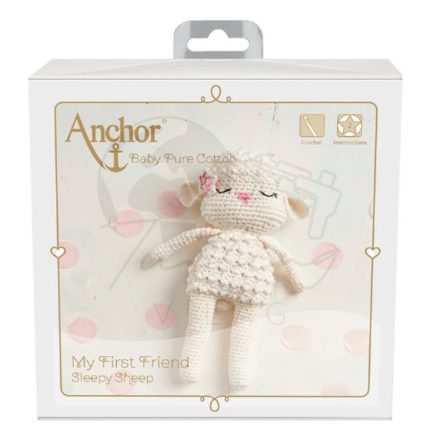 Sleepy Sheep - Amigurumi crochet kit