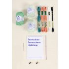 Teknősök - amigurumi szett