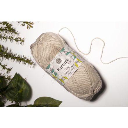 29. Baby natural cotton K4532 - Szürkésfehér