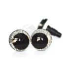 Csillámos biztonsági szem 10 mm