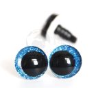 Csillámos biztonsági szem 10 mm