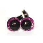 Csillámos biztonsági szem 10 mm