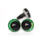 Csillámos biztonsági szem 10 mm