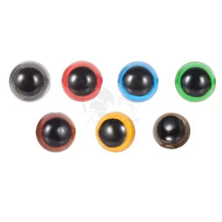 Színes biztonsági szem 10 mm