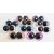 Glitteres biztonsági szem nagy pupillás 20 mm