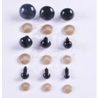 Fekete biztonsági szem 14 mm