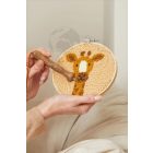 DMC Punch needle kit - Geroge Giraffe