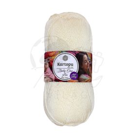   05. Baby One Lux K025 - Vanília/holografikus Csillogós akril fonal