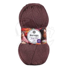 15. Baby One Lux K1707 - Bordó Csillogós akril fonal