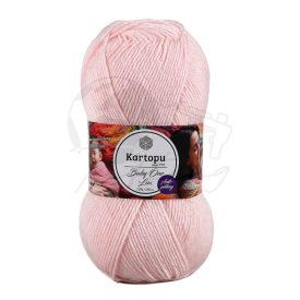   13. Baby One Lux K255 - Világosrózsaszín Csillogós akril fonal