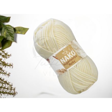 02. Nako Superlambs Bulky 6645 - Krémfehér