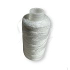 High-strength white sewing thread