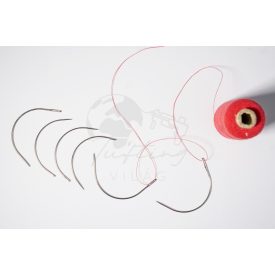 Curved sewing needle