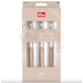 Limitált Prym horgolótű készlet 6, 8, 10 mm